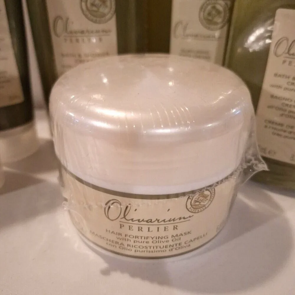 Olivarium Perlier Bath & Shower Cream Lot Includes Olive Oil-Enriched Products - Picture 2 of 11